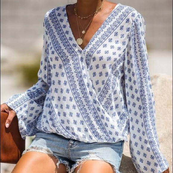 Vici Tops - Vici Bohemian style shirt
